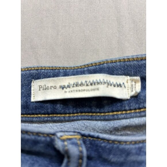 Pilcro and the Letterpress Jeans Women's Size 32 High Rise Denim Leggings 34x25 - Picture 4 of 10